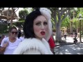 Cruella Meets a Puppy in Disneyland