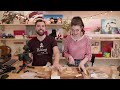 Making a Charcuterie “Gingerbread” House with Meat & Cheese