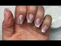 STEP BY STEP HOW TO APPLY GELX NAILS- French Tip Cat Eye Chrome Nail Art