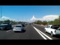 Near Chandler, Arizona as we roll West on Interstate 10