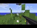 Minecraft Flans Mod Plus Ultimate - Breakable Leaves!!! (by me)