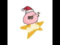 Kirbo on his way to save christmas and new year from evil