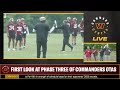 The Rookies and the Vets! | Command Center LIVE: OTA No. 4 | Washington Commanders