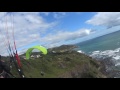 Soaring the cliffs at Maori Bay