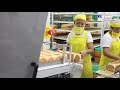 Amazing Bread Processing Factory You Have To See - Skills Fast Workers in Food Processing Line