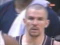 Spurs 19-0 Run vs. Jason Kidd and the Nets (2003 Finals Game 6, Duncan wins 2nd Championship)