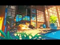 Summer Day in Tokyo 🍃🎏 lofi study ~ lofi summer 🌱 beats to relax/study to || Lofi With My Cat