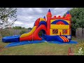 fort worth combo water slide bounce house