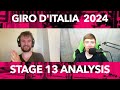 Ineos Grenadiers TRY TO ISOLATE POGACAR IN CROSSWINDS? | Giro d'Italia 2024 Stage 13 Analysis