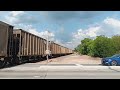 BNSF #3310 Empty Coal Train WB in Chalco, NE (5-20-24)
