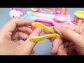 5 Minutes Satisfying with Unboxing Pink Rabbit Kitchen Set ASMR (no music)