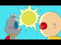 Caillou and Friends vs Monster | Caillou Cartoon