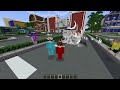 Surviving on One FAMILY BLOCK in Minecraft!
