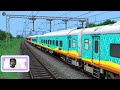 Indian Railway Train Simulator 2024 Gameplay | High Speed Crossing | TRAIN GAME | MUMBAI LTT EXPRESS