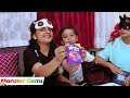CANDY CHALLENGE | Funny Parents vs Kids Toffee | Aayu and Pihu Show