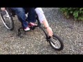 First try at using a Freewheel Wheelchair Attachment