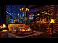 Rainy Night Jazz ☕ Warm Jazz Music & Rain Sounds for Study, Sleep, Relax  Relaxing Background Music