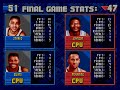 NBA JAM - Sega Genesis - New York Knicks vs Charlotte Hornets