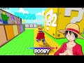 Luffy Plays TINY vs GIANT Roblox Obby!