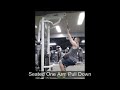 Seated One Arm Pull Down