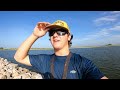 AGGRESSIVE SPECKLED TROUT on the DAUPHIN ISLAND jetties!