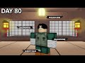 Spent 100 days Going From Noob To ROCK LEE In Shindo Life! Rellgames Shinobi Life 2
