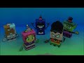 2015 TEEN TITANS GO! SET OF 5 WENDY'S FAST FOOD COLLECTIBLES VIDEO REVIEW