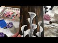 (37) How to do a Chain Pull Technique  Acrylic Pouring