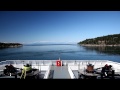 BC Ferries HD 1080p trip through Active Pass