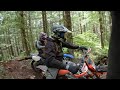 Old Man on a 450 in the gnar #dirtbike #singletrack #hillclimb #moto #WVryders