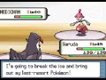 Pokémon Diamond Version Emulator On Android - Emma Vs Leader Candice