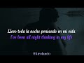 Y llore - Rubén Leyva ft Distinto (Letra/Lyrics English & Spanish)