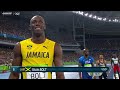 OLYMPIC GAMES - Usain Bolt titles in Beijing (2008), London (2012) and Rio (2016)