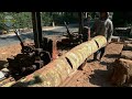 Coconut Wood Turning into Housing Materials | Sawmill Operation