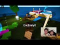 [Roblox] - Ants eat Everything gameplay with Eric & Emily