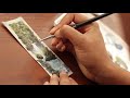 just making bookmarks... 📚🌄 DIY Bookmarks with Gouache Landscape Painting · #ad