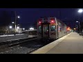 Sunset Amtrak & MARC Action at Odenton