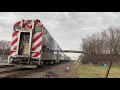 Metra and Amtrak trains