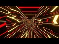 VJ Loop Neon Red Yellow Tunnel Abstract Background Geometric Pattern - VJ Loop 4k - Wallpaper