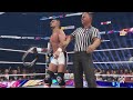 WWE 2K24 UNIVERSE MODE - 5 STAR WWE TITLE MATCH VS SWERVE STRICKLAND