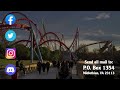 Penguin Trek Back Row POV SeaWorld Orlando New for 2024 Roller Coaster