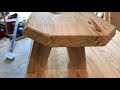 Building a Live Edge Farm Table and Bench