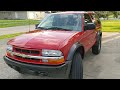 2004 CHEVROLET BLAZER ZR-2 4x4 - VICTORY RED - ONE OWNER - IMMACULATE - WALK-AROUND VIDEO