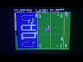 Tecmo Bowl (NES) glitch Play never ends!