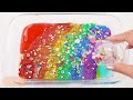 Peppa Rainbow Slime Mixing Random Cute | Shiny things Into Slime | Making By Yo Yo Slime