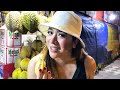 DAVAO FOOD TRIP + DURIAN CHALLENGE | Love Angeline Quinto