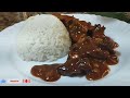 How to make oriental caramelized meat, quick and easy recipe.