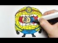 Mega Minion Jerry Coloring Pages | Despicable Me 4