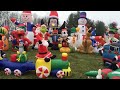 Airblown Christmas Display 2015 Walk-By