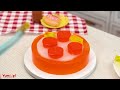 Delicious Miniature Fruit Jelly Decorating 🍒🍉🥝🍓🥭 Yummy Miniature Dessert Recipe For Summer
